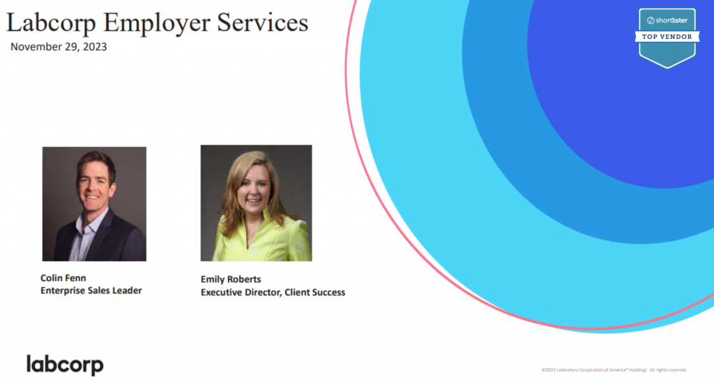 Labcorp Meet A Vendor Shortlister