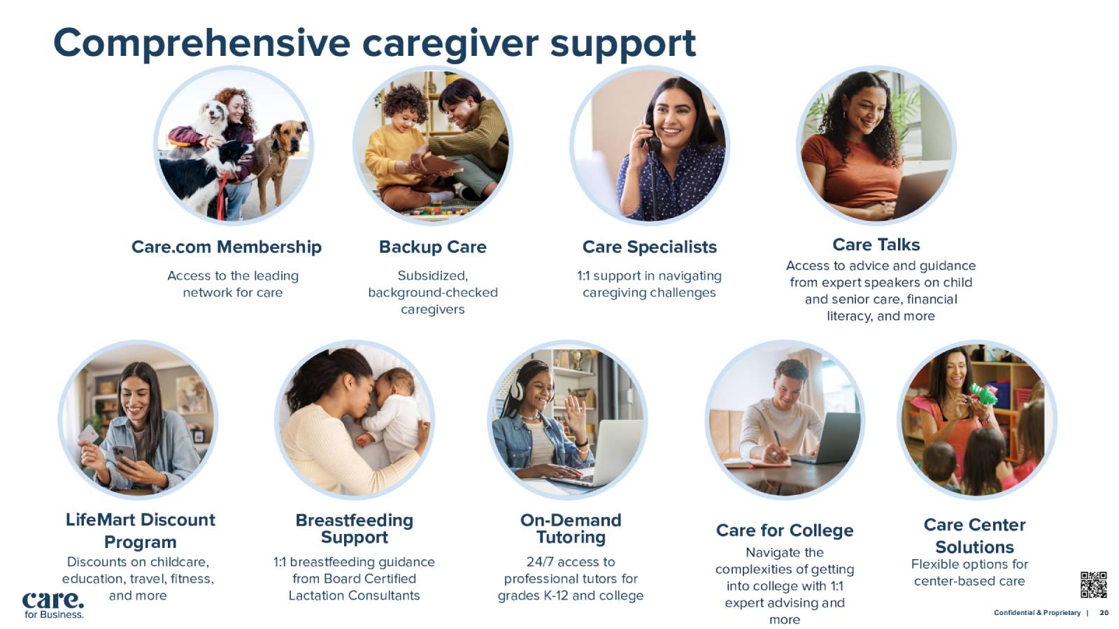 Comprehensive caregiver support
