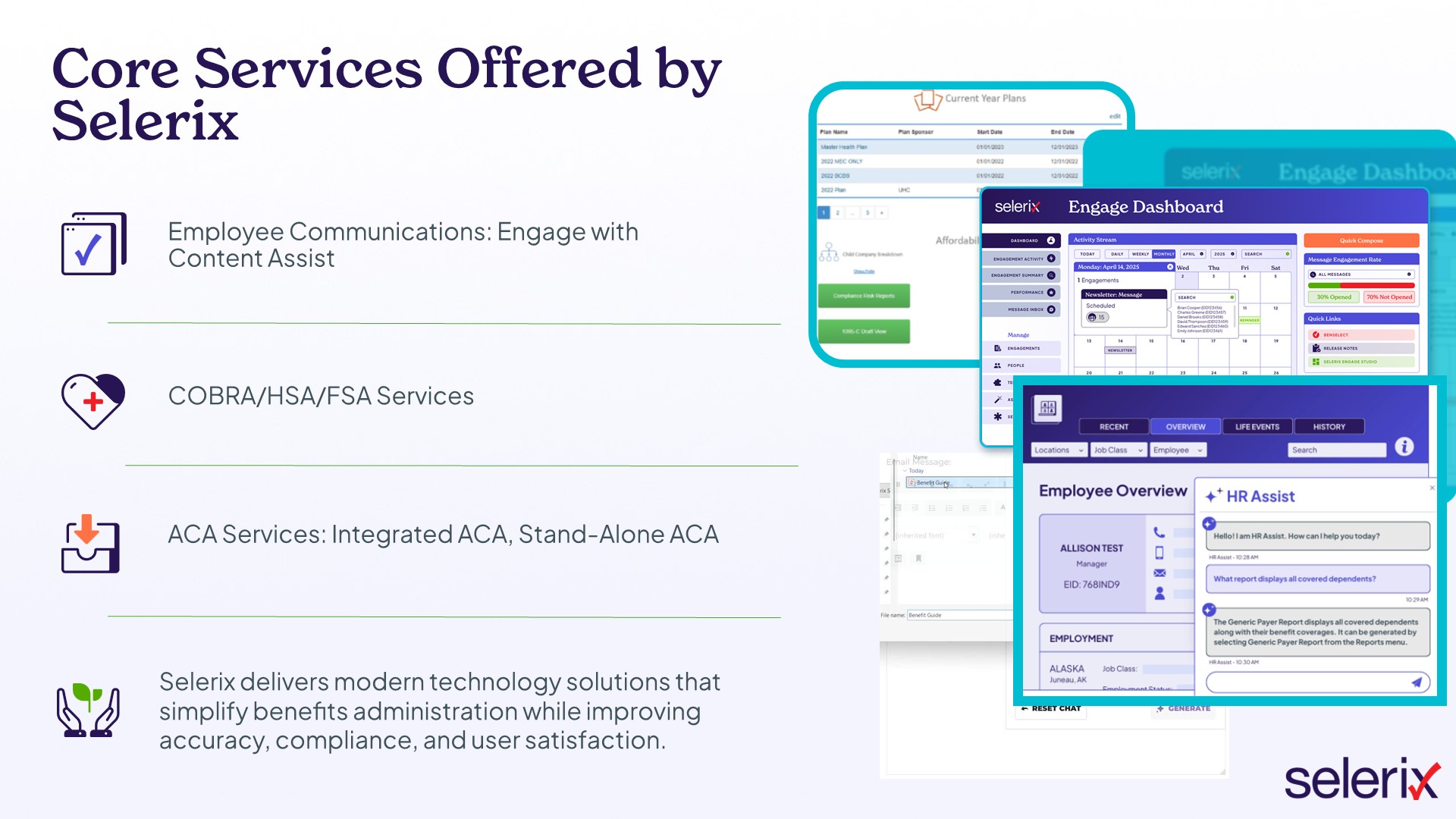 Core Services Offered by Selerix