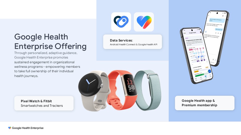 Google Health Enterprise as one Ecosystem