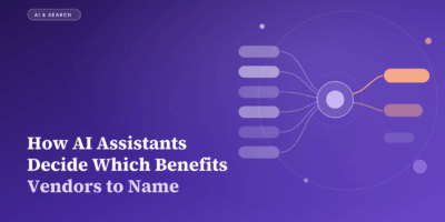 How AI Assistants Decide Which Benefits Vendors to Name 